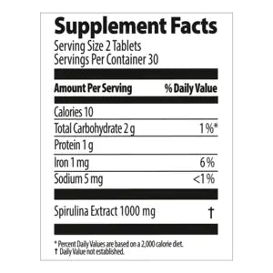 Nutriplus Spirulina Tablet 60pcs