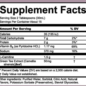 Nutriplus L-Carnitine Apple & Peach