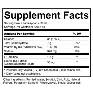 Nutriplus L-Carnitine Orange & Passion Fruit