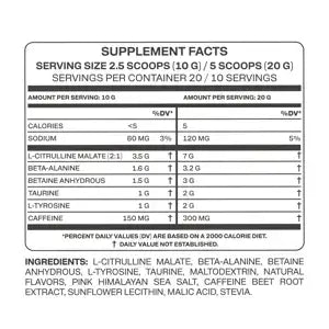 Nutriplus+ Pre-Workout