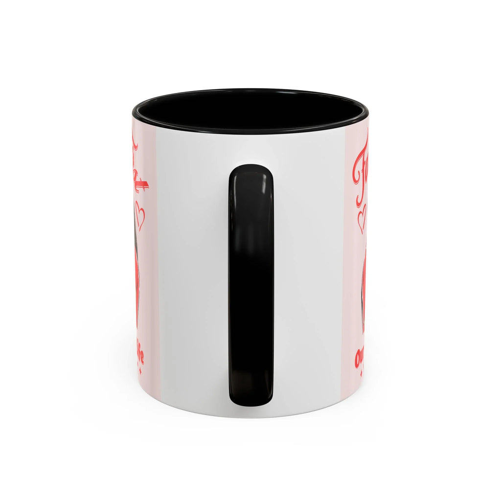Family First Coffee Mug — Our Love, Our Life Accent Mug (11/15oz)