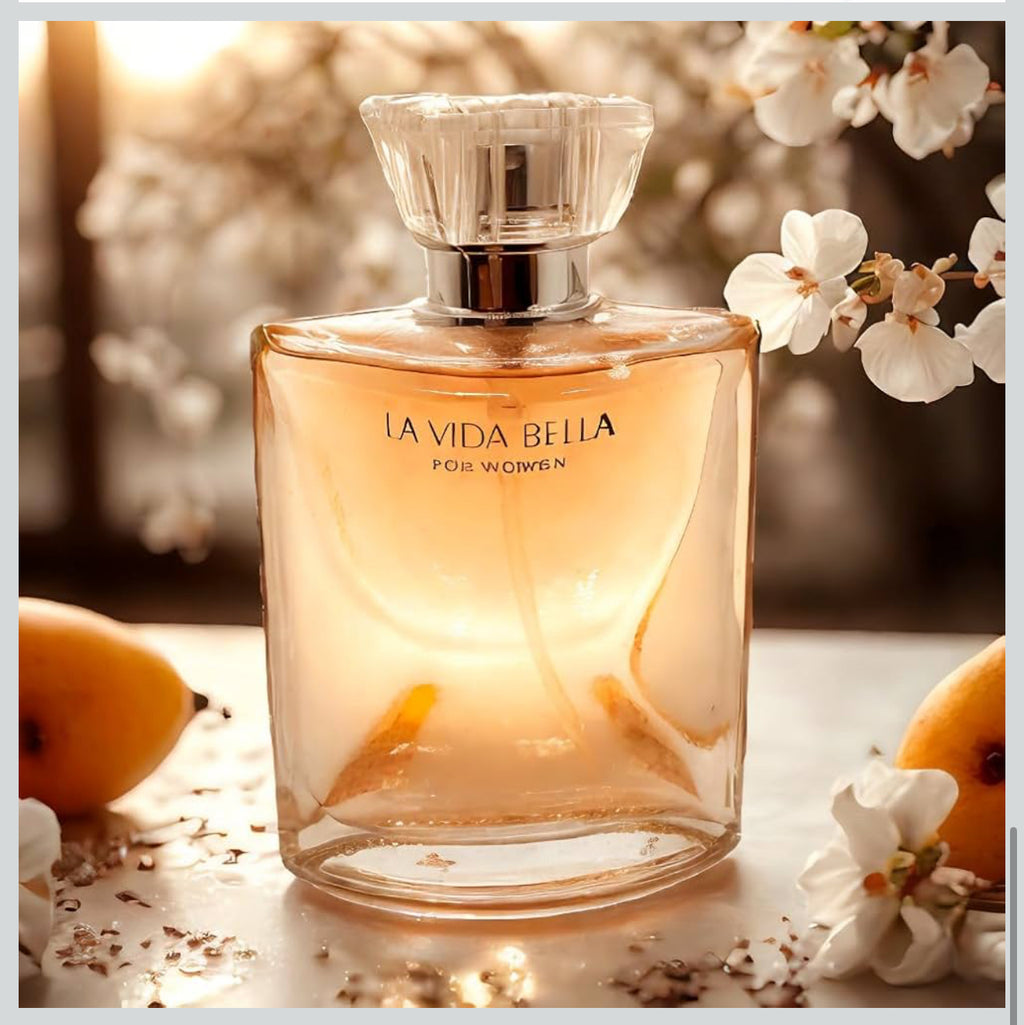 LA VIDA BELLA POUR FEMME EAU DE PARFUME SPRAY / WOMEN 3.4 Oz / 100 ml BRAND NEW