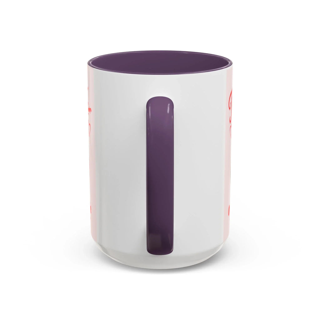 Family First Coffee Mug — Our Love, Our Life Accent Mug (11/15oz)