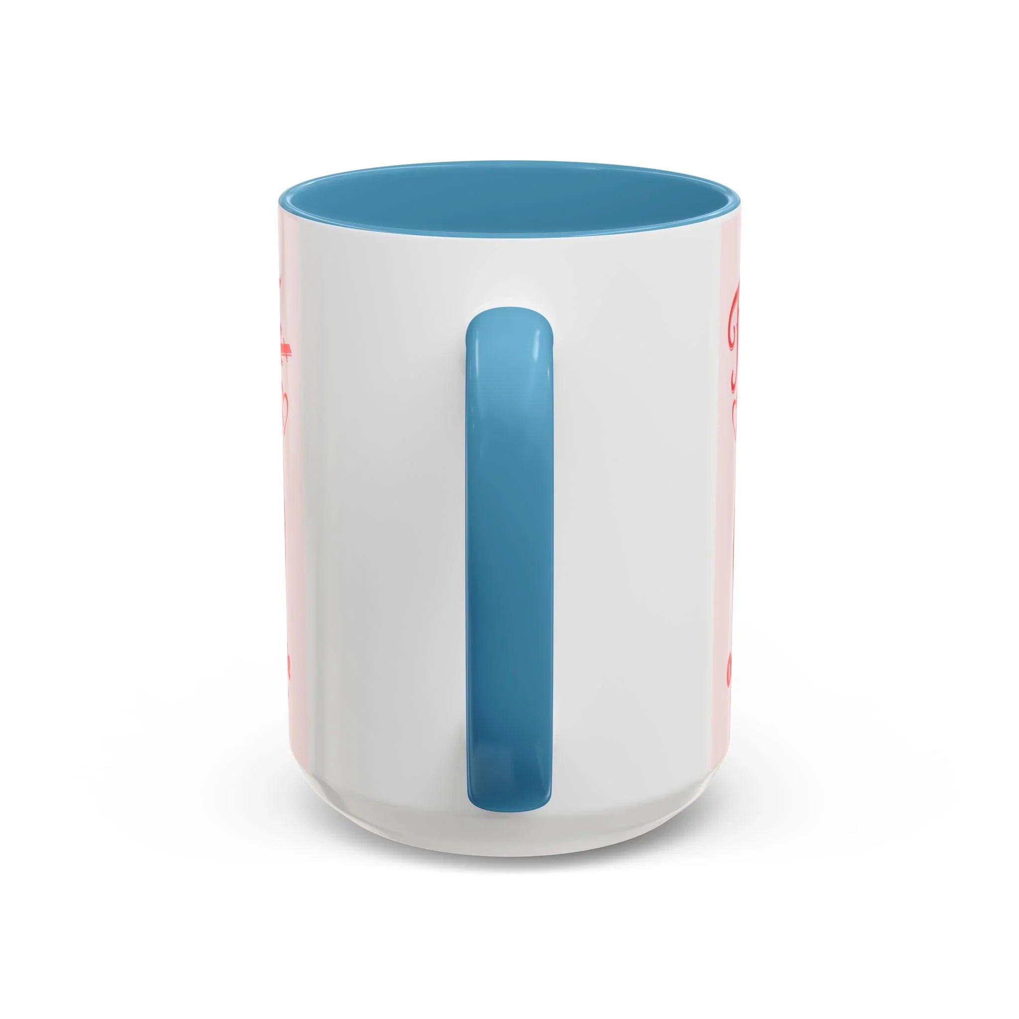 Family First Coffee Mug — Our Love, Our Life Accent Mug (11/15oz)