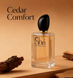 AFLUXE She, Perfume para mujer, EDP de larga duración, aroma femenino, fragancias delicadas para mujeres, uso diario o nocturno, 3.4 onzas líquidas
