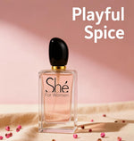 AFLUXE She, Perfume para mujer, EDP de larga duración, aroma femenino, fragancias delicadas para mujeres, uso diario o nocturno, 3.4 onzas líquidas
