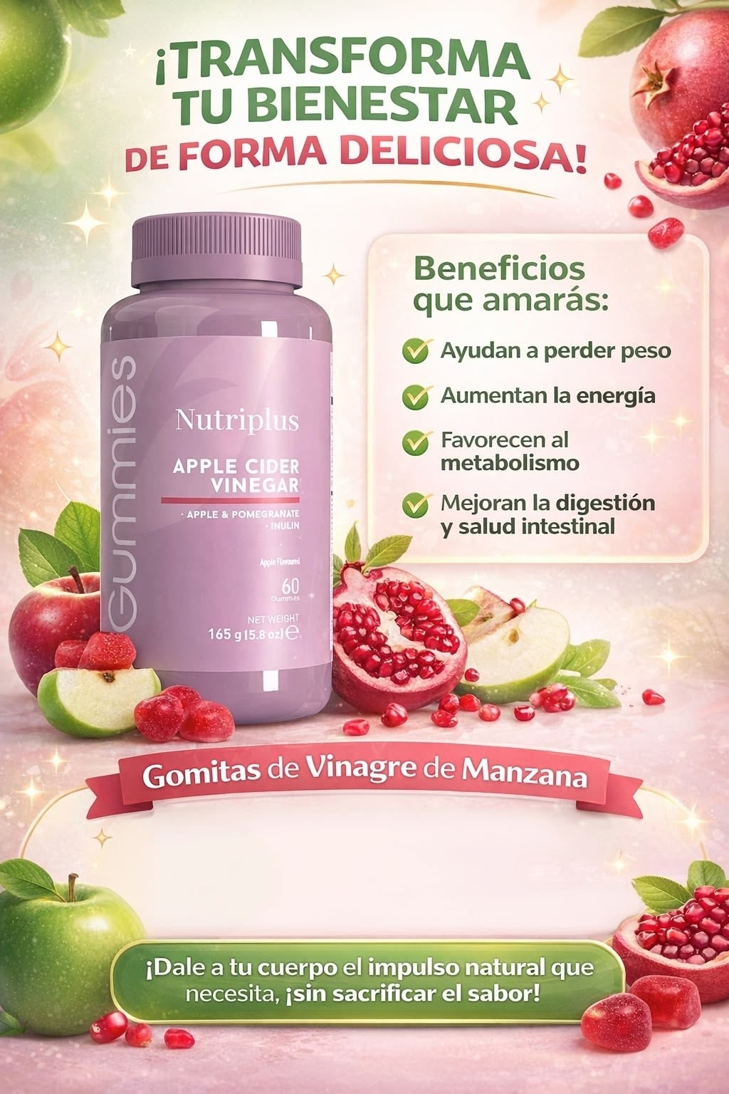 Nutriplus Gummies - Apple Cider Vinegar