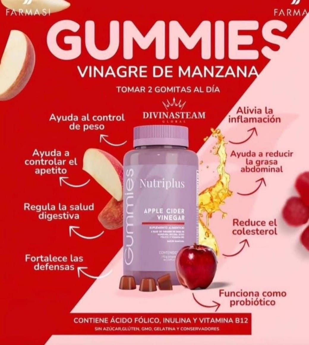 Nutriplus Gummies-Aple acider vinegar