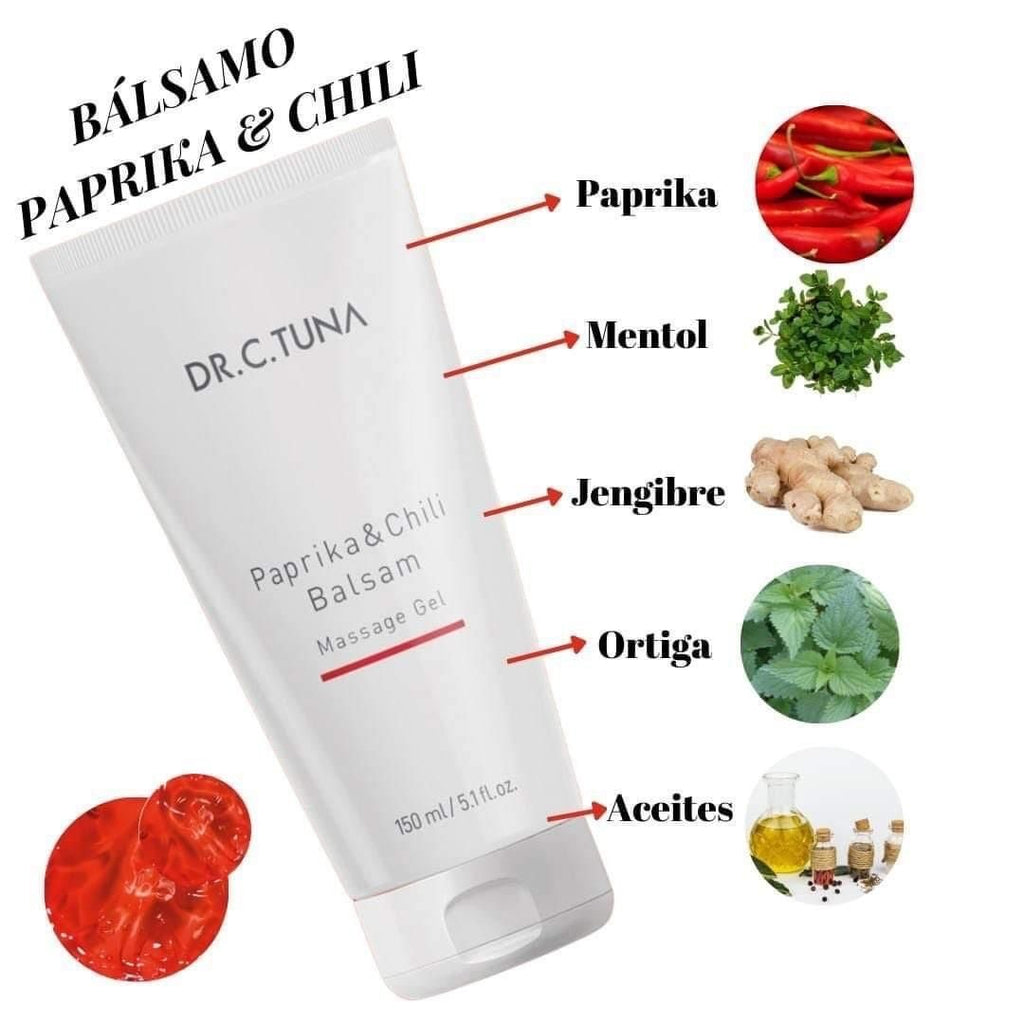 Dr. C. Tuna Paprika & Chili Balsam Massage Gel