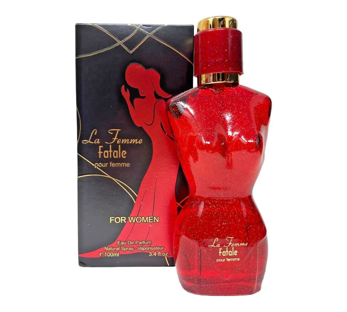 La Femme Fatale Pour Femme - Eau de Parfum para mujer, 3.4 oz