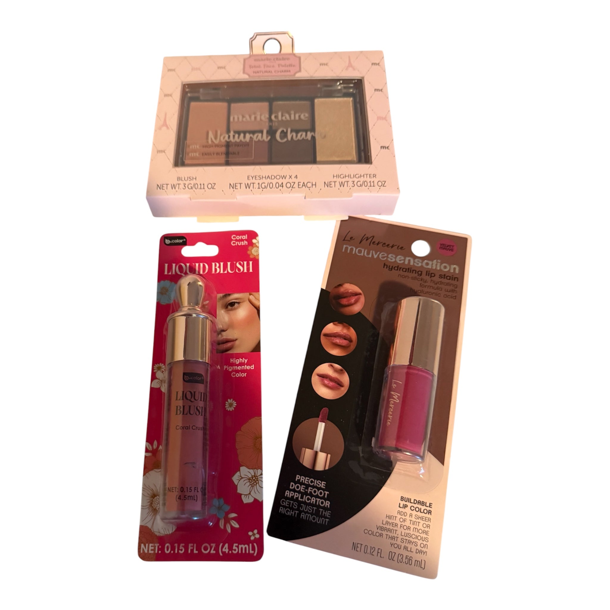 Set de #3 🌸 Paleta de maquillaje “Marie Claire Natural Charm”