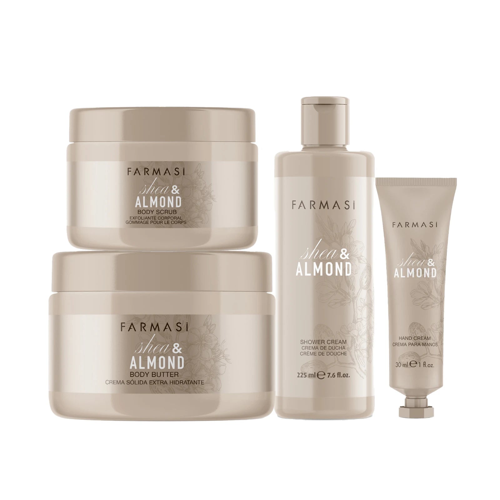 Shea Butter & Almond Body Set
