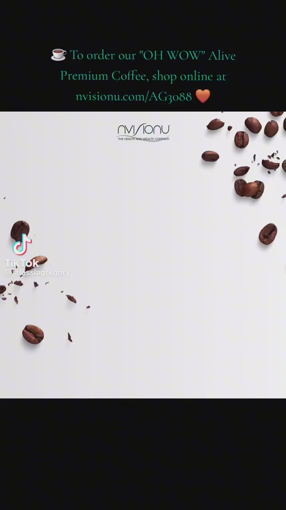 20 servings coffee Alive dietary